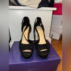 Black Platform Heels